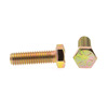 Prime-Line Hex Head Cap Screw, Grade 8 3/8-16in X 1-1/4in Grade 8 Yellow Zinc Plated Steel 25PK 9105219